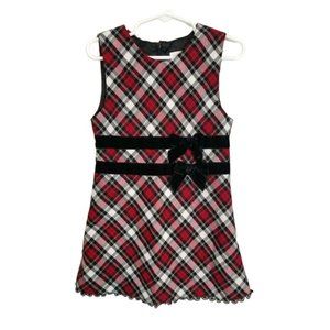 THE CHILDRENS PLACE Girl plaid Dress Size 4T holiday